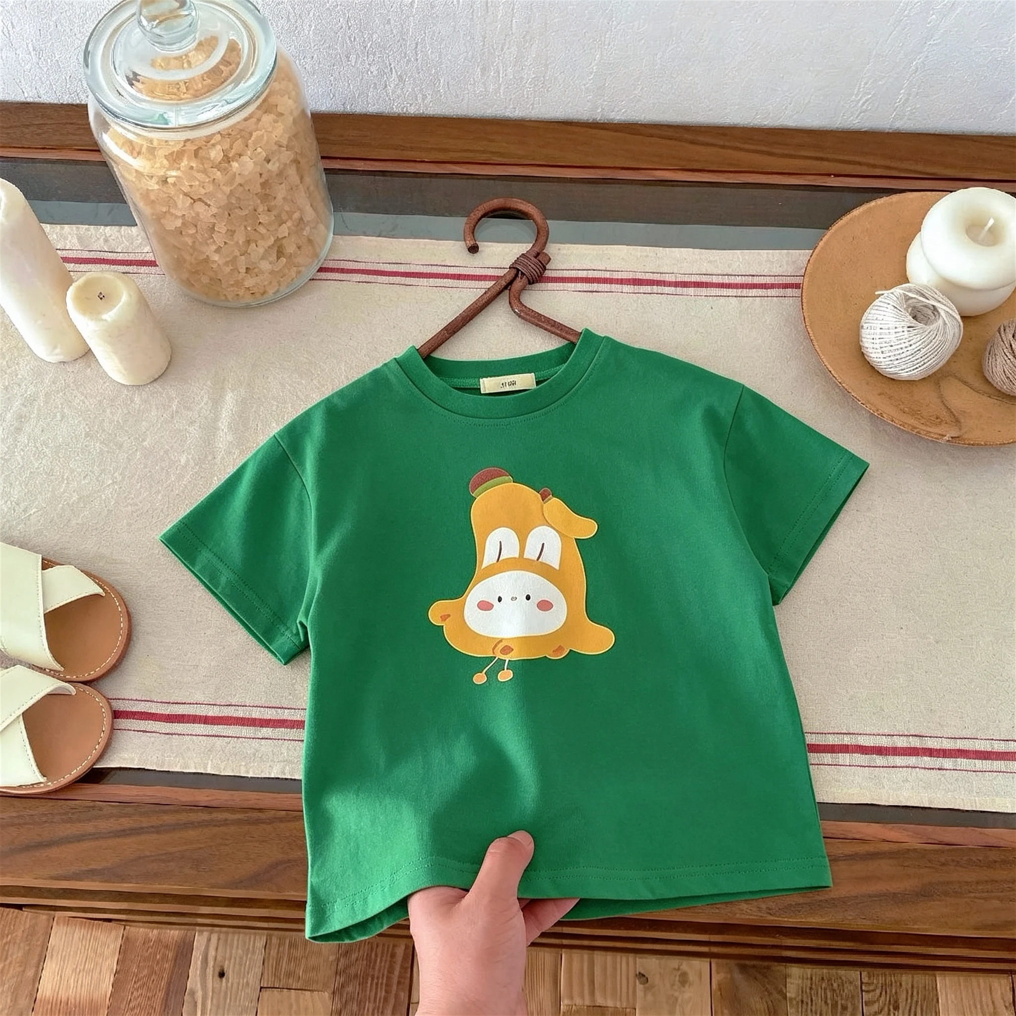 Camisetas de algodón manga corta para niños – Verano con dibujo - imagen 3