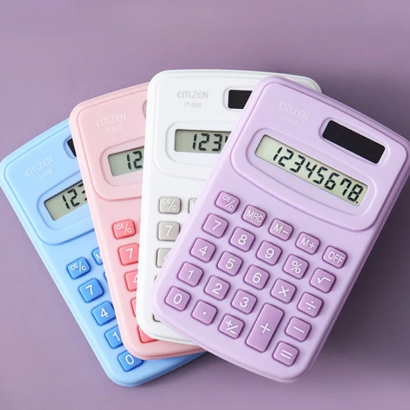 Calculadora infantil portátil con dibujos animados, diseño moderno - imagen 3