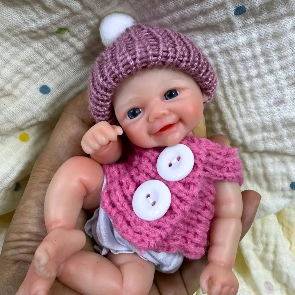 Muñeca reborn de silicona Vivienne lavable, suave y blandita - imagen 5