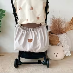 Bolsa de pañales reutilizable para bebé: organizador de cochecito