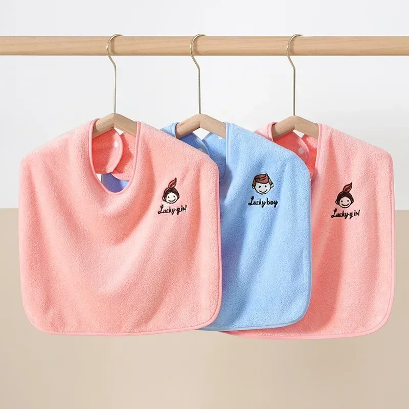 Paños de eructo y baberos forro polar para cepillado - imagen 4