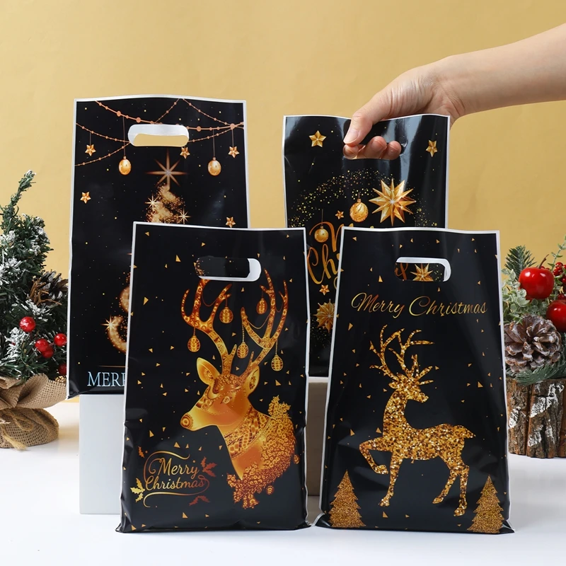 Pack de bolsas navideñas en diferentes cantidades