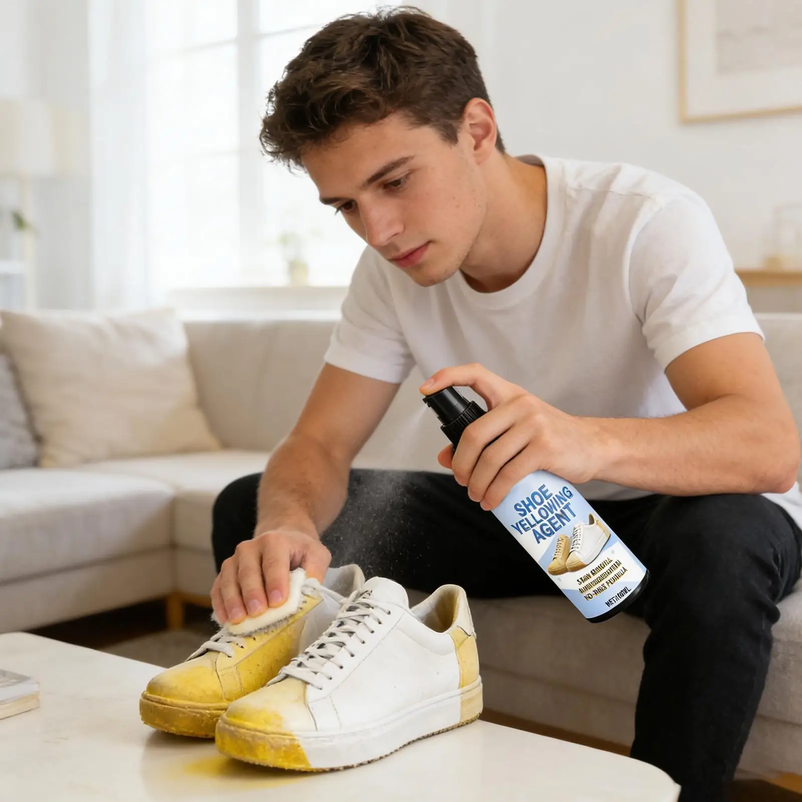 Aplicación con spray para cobertura uniforme