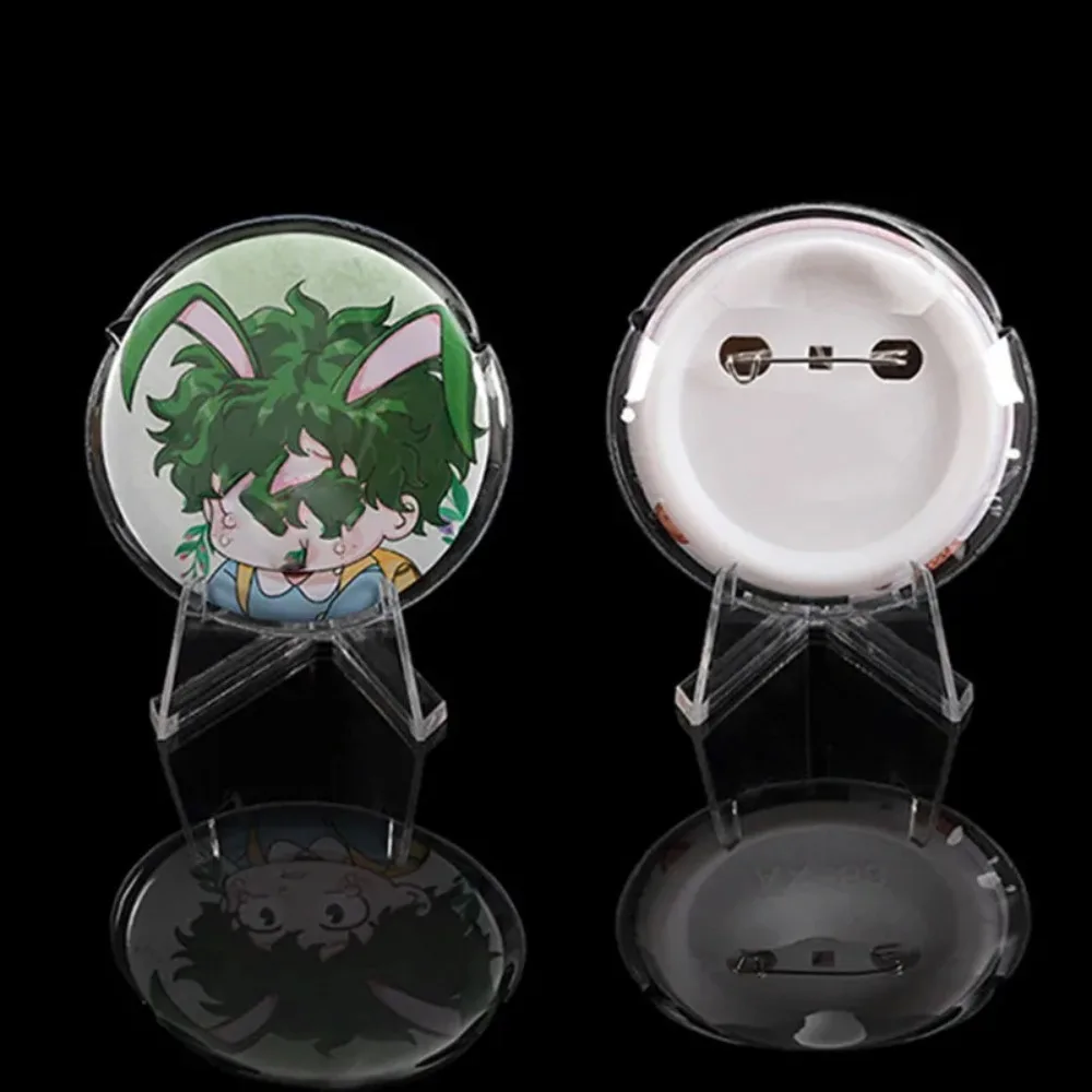 Fundas protectoras transparentes para insignias, estuche anime - imagen 2