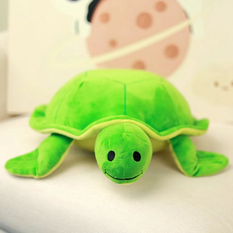 Peluche tipo cojín de tortuga marina