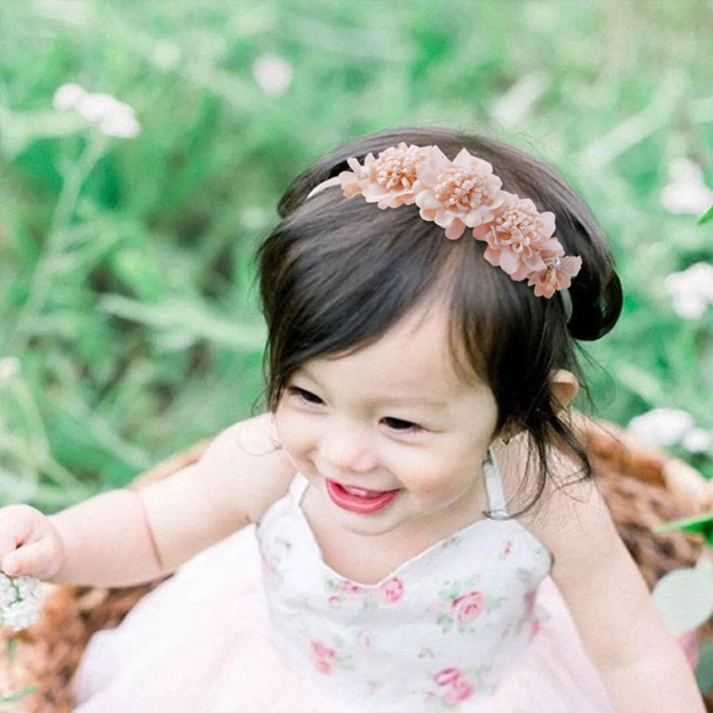 Diadema bebé elástica para fotos – accesorios recién nacidos - imagen 5