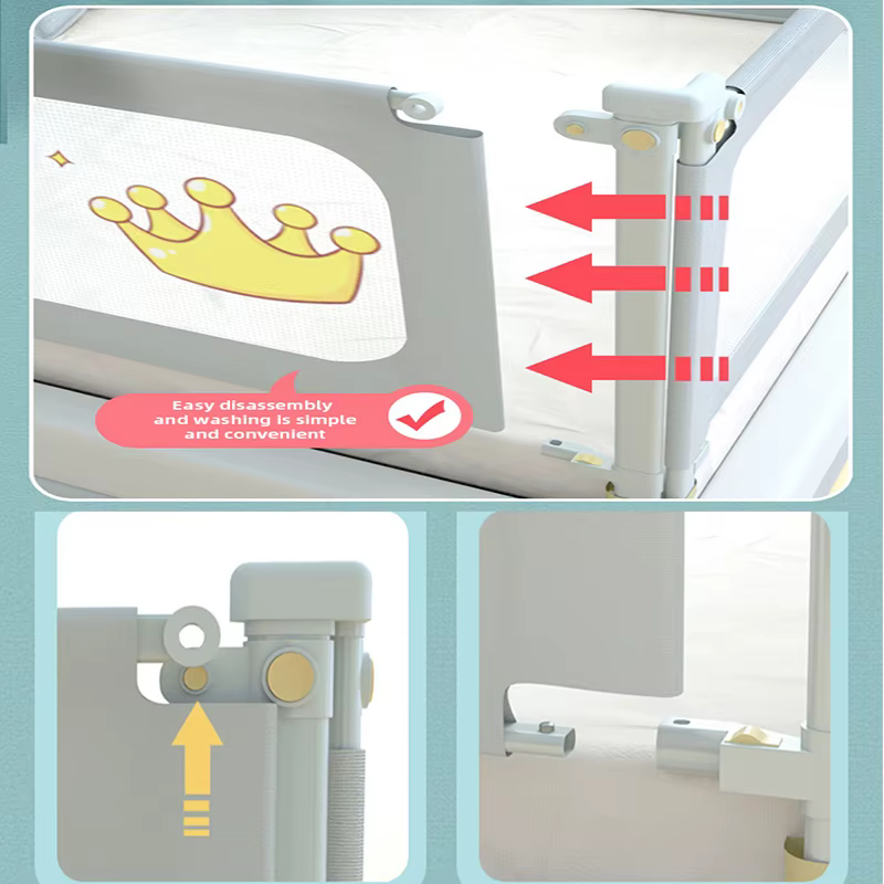 IMBABY Box valla de seguridad para bebés y niños altura ajustable