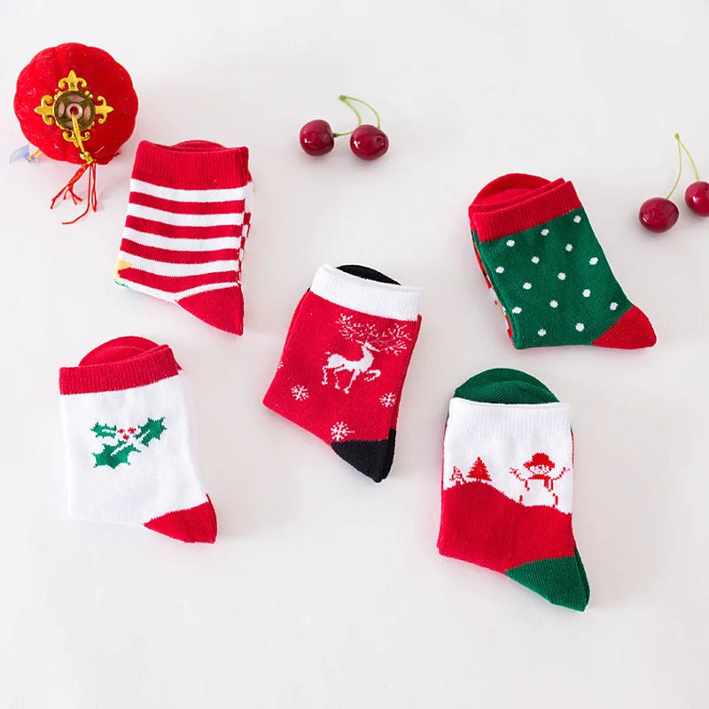 Calcetines de tubo blancos para bebé – Temporada otoño invierno - imagen 4