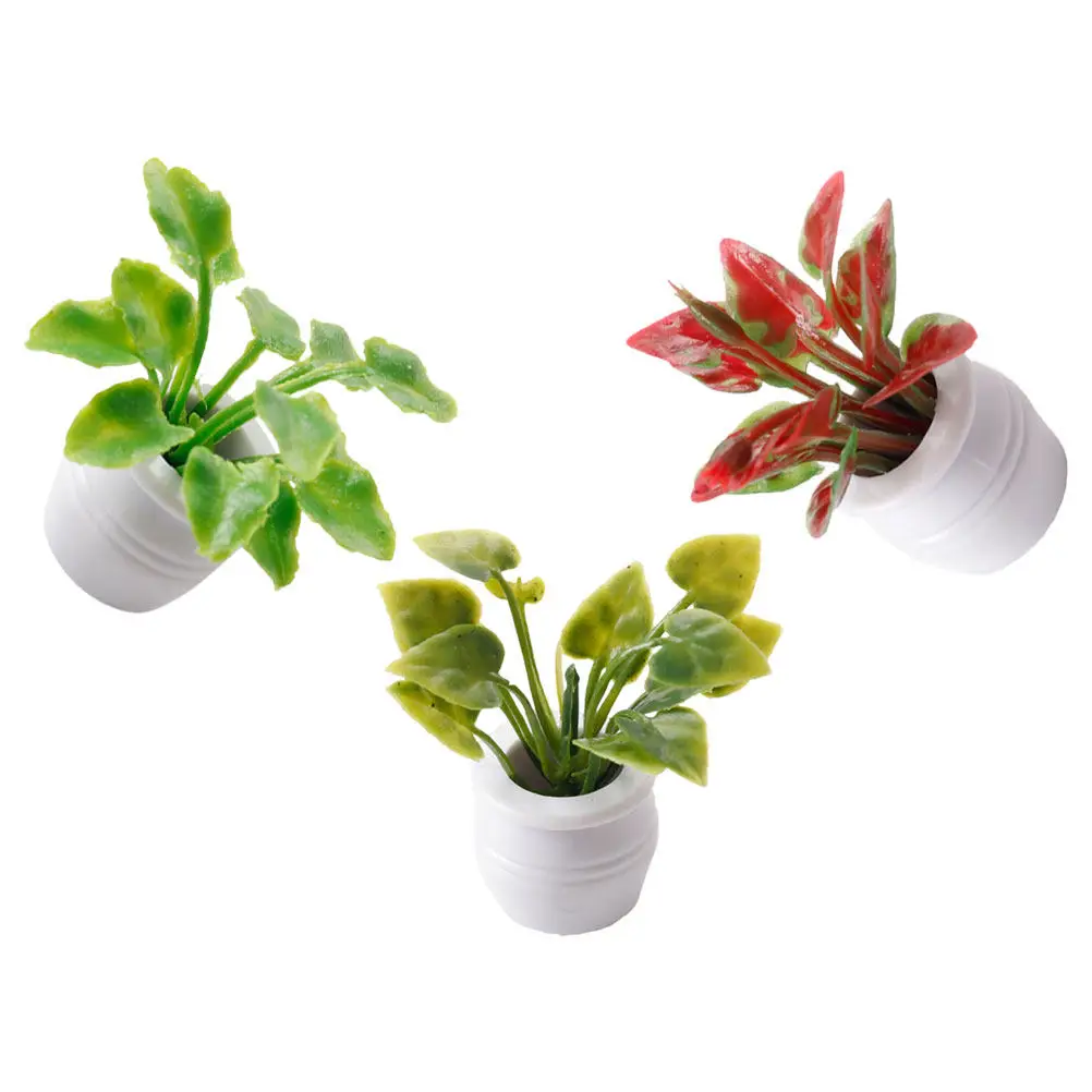 Mini bonsái en maceta realista para micro jardín - imagen 2