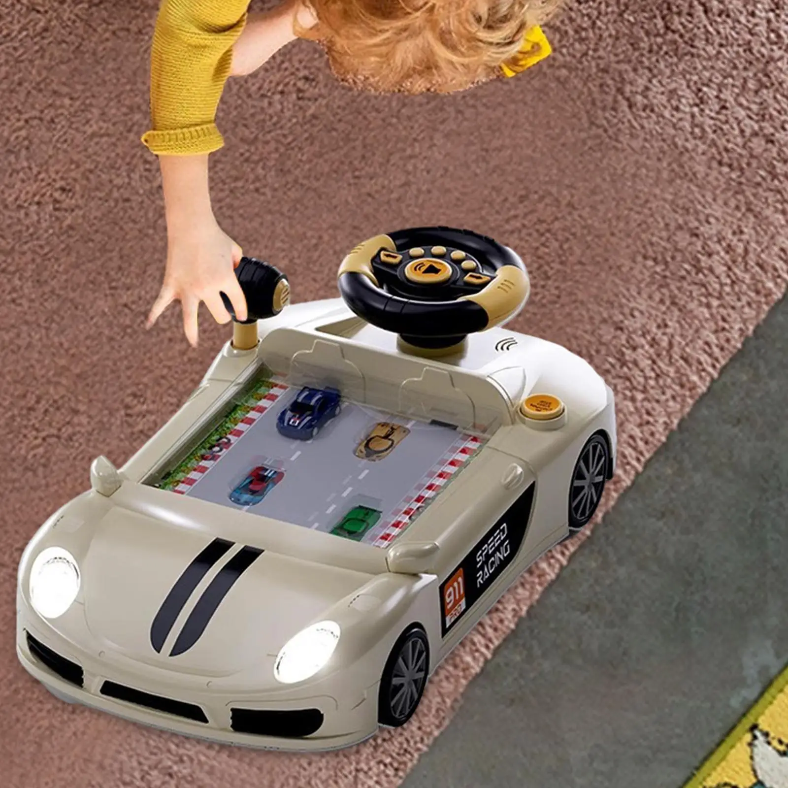 Volante de juguete musical educativo para conducir - imagen 3