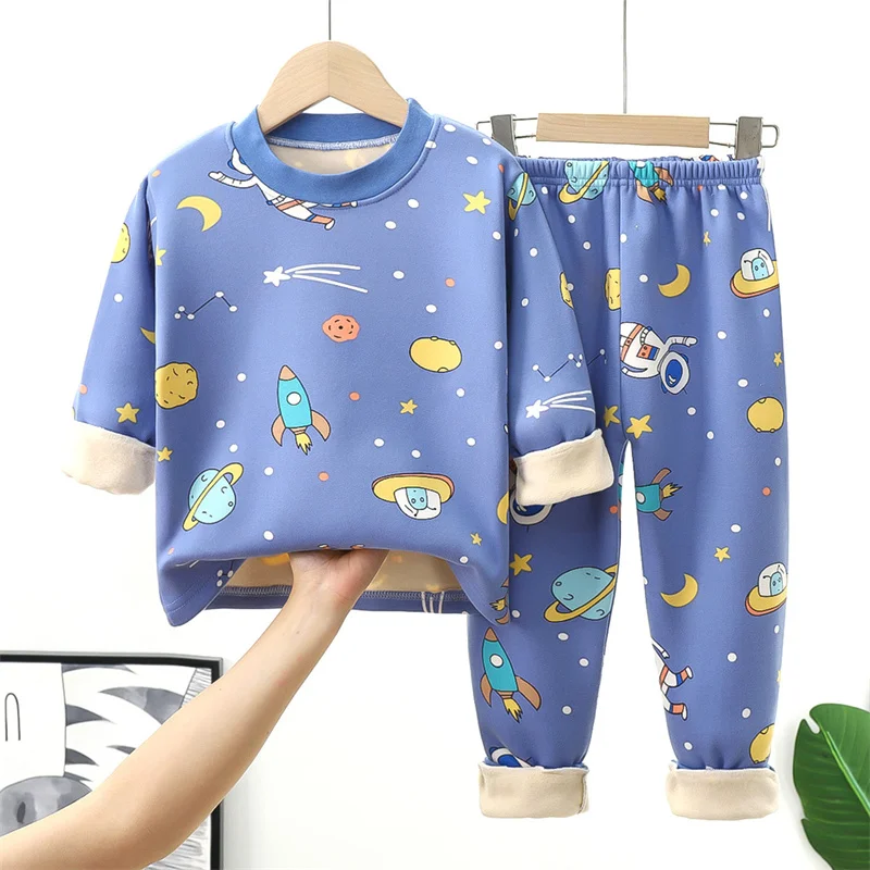 Conjunto de lana de invierno para niñas – Ropa cálida