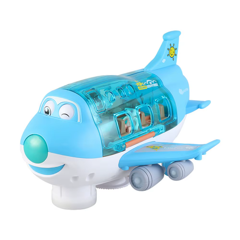 Avión de juguete mostrando su diseño aerodinámico
