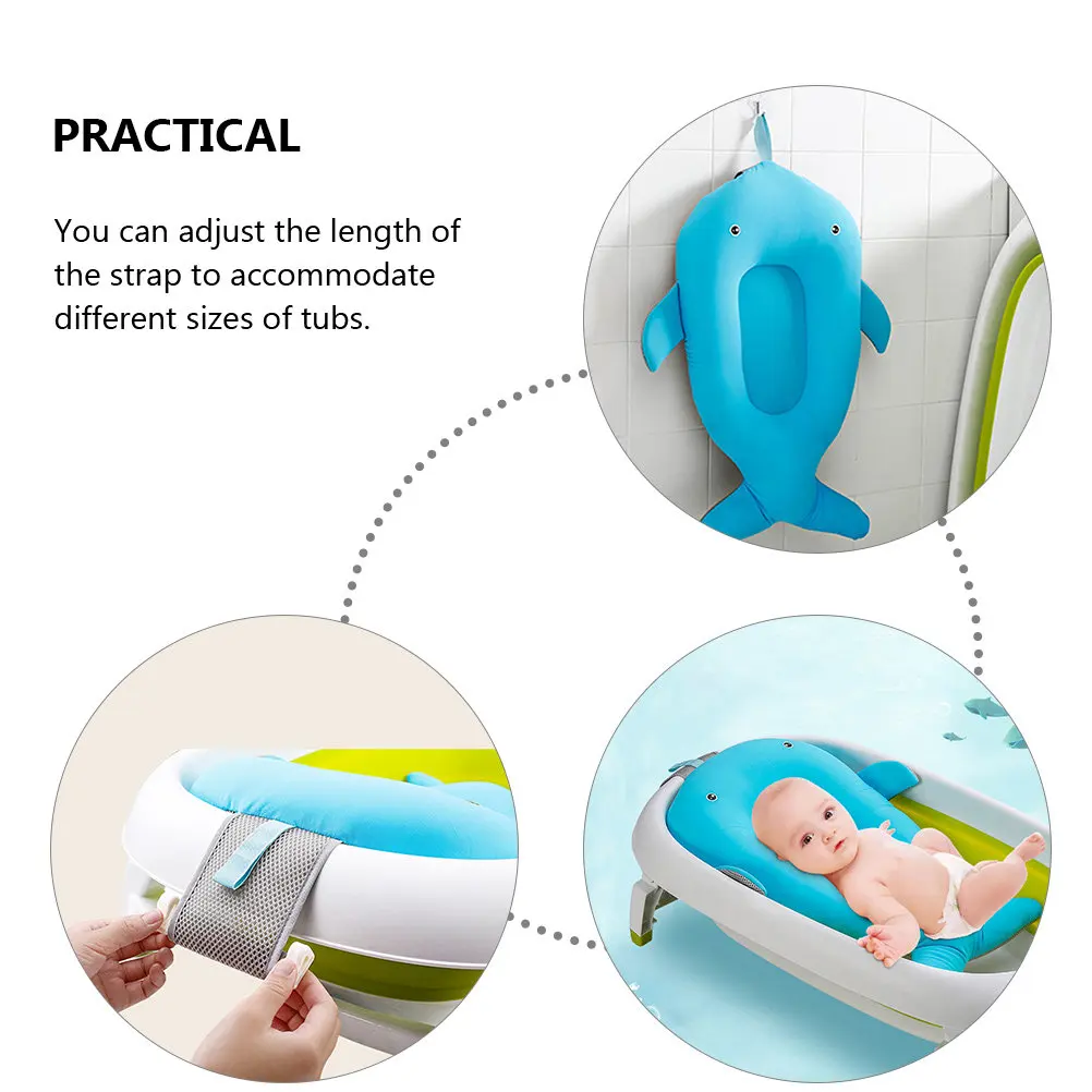 Cojín de baño antideslizante para bebé con forma ballena - imagen 3