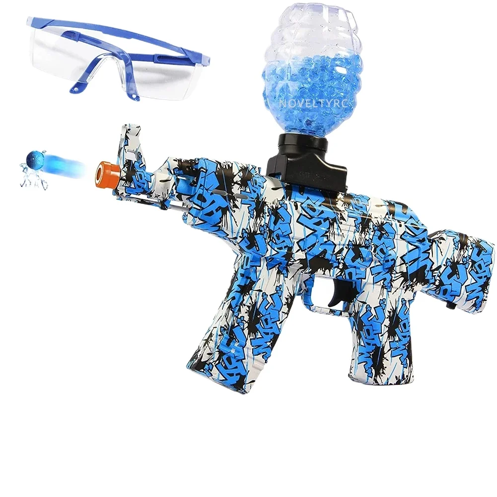 AK47 juego de ráfaga eléctrica - vista frontal del lanzador