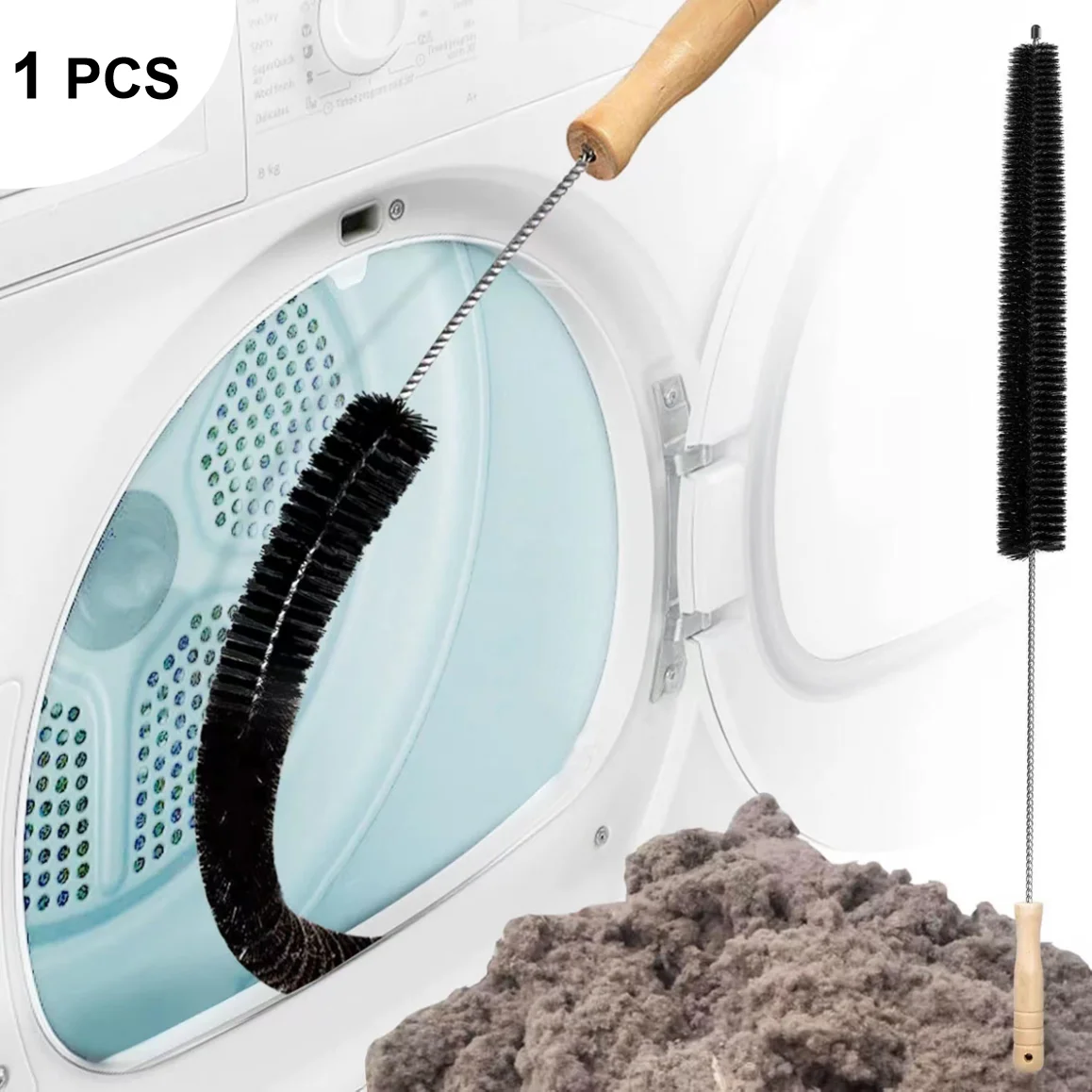 Kit limpieza secadora: cepillo flexible y pelusas – Secado óptimo - imagen 2