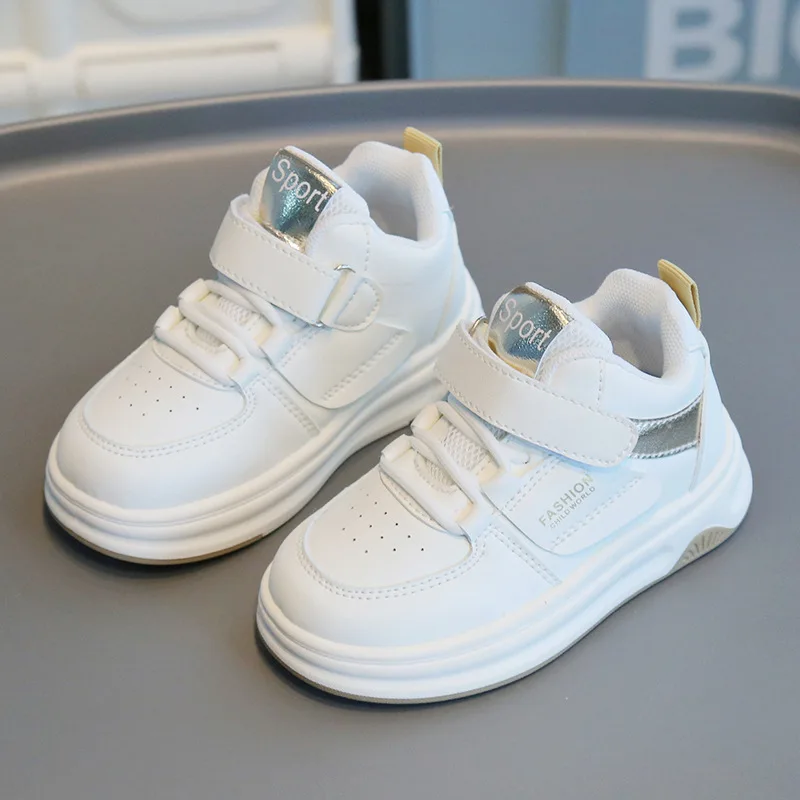 Zapatillas deportivas antideslizantes para niños – Suela plana cómoda - imagen 3