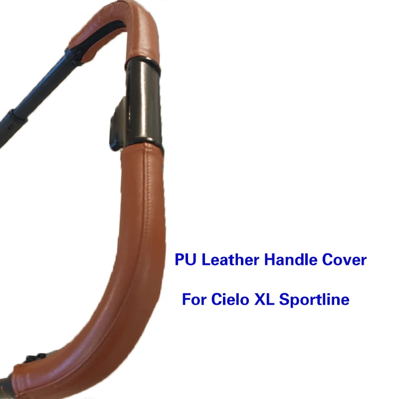 Cielo XL Sportline – Fundas de barra de cuero para cochecito