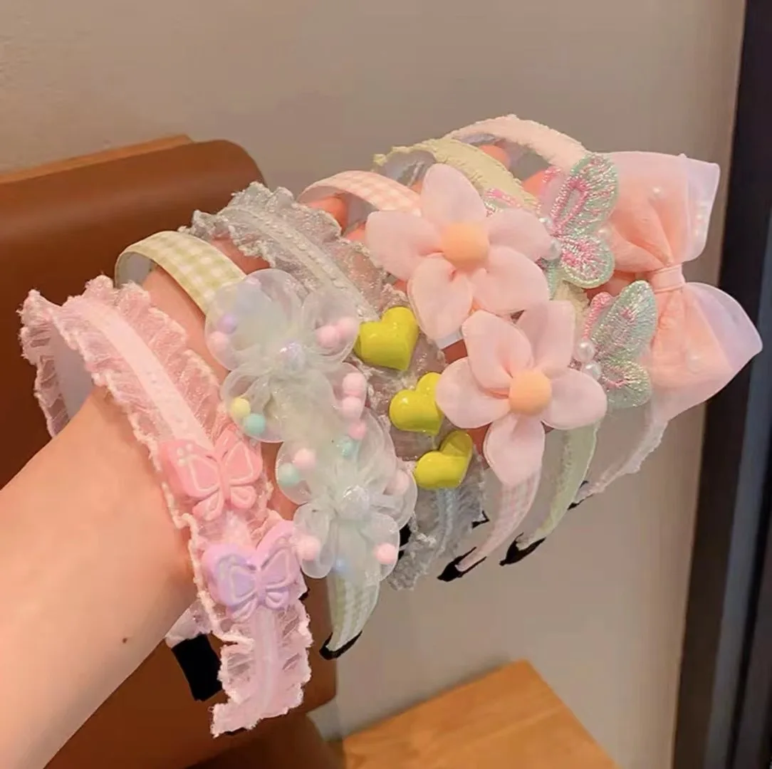 Diadema de flores dulces para niña