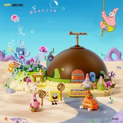 Bloques de construcción de Patricio Estrella Bob Esponja ladrillos