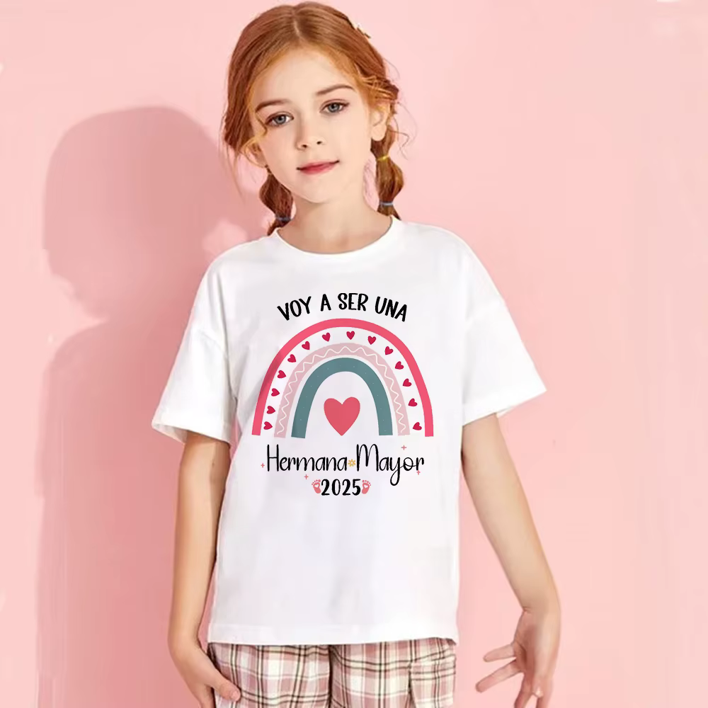 Camiseta niña manga corta