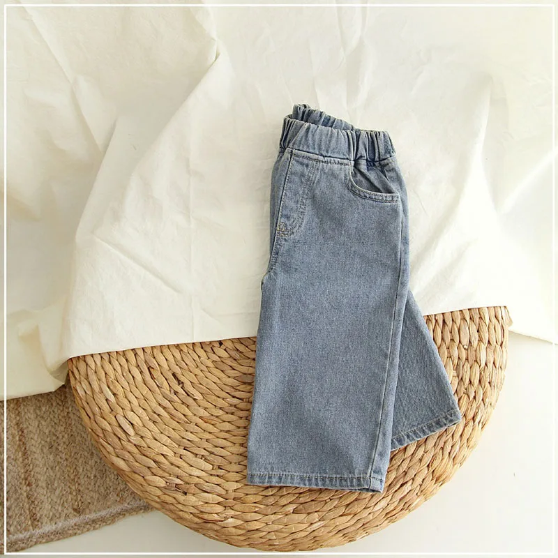 Milancel Vaqueros para nina - Corte ancho, comodo y combinable - imagen 4