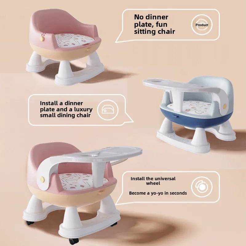 Asiento elevador desmontable para niños - Fácil de limpiar - imagen 3