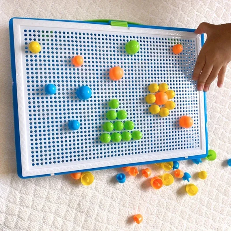 Juguetes antiestrés setas 3D para niños – Puzzle sensorial educativo - imagen 3