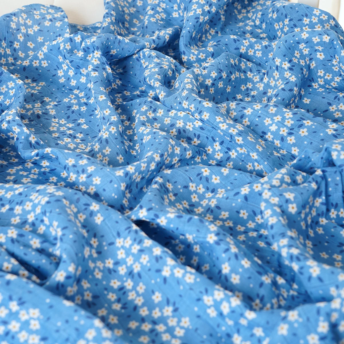 Elinfant mantas de muselina para bebé 100% algodón, envoltura suave - imagen 4