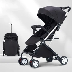 Cochecito plegable BabyGo para recién nacido hasta tres años