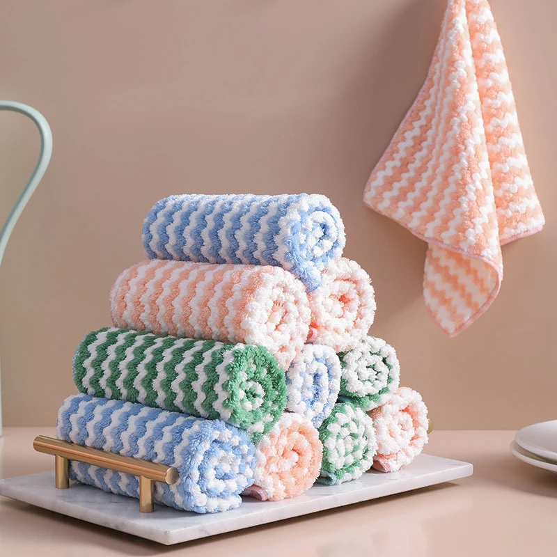 Paños de cocina microfibra ultrabsorbentes antiaceite reutilizables - imagen 4