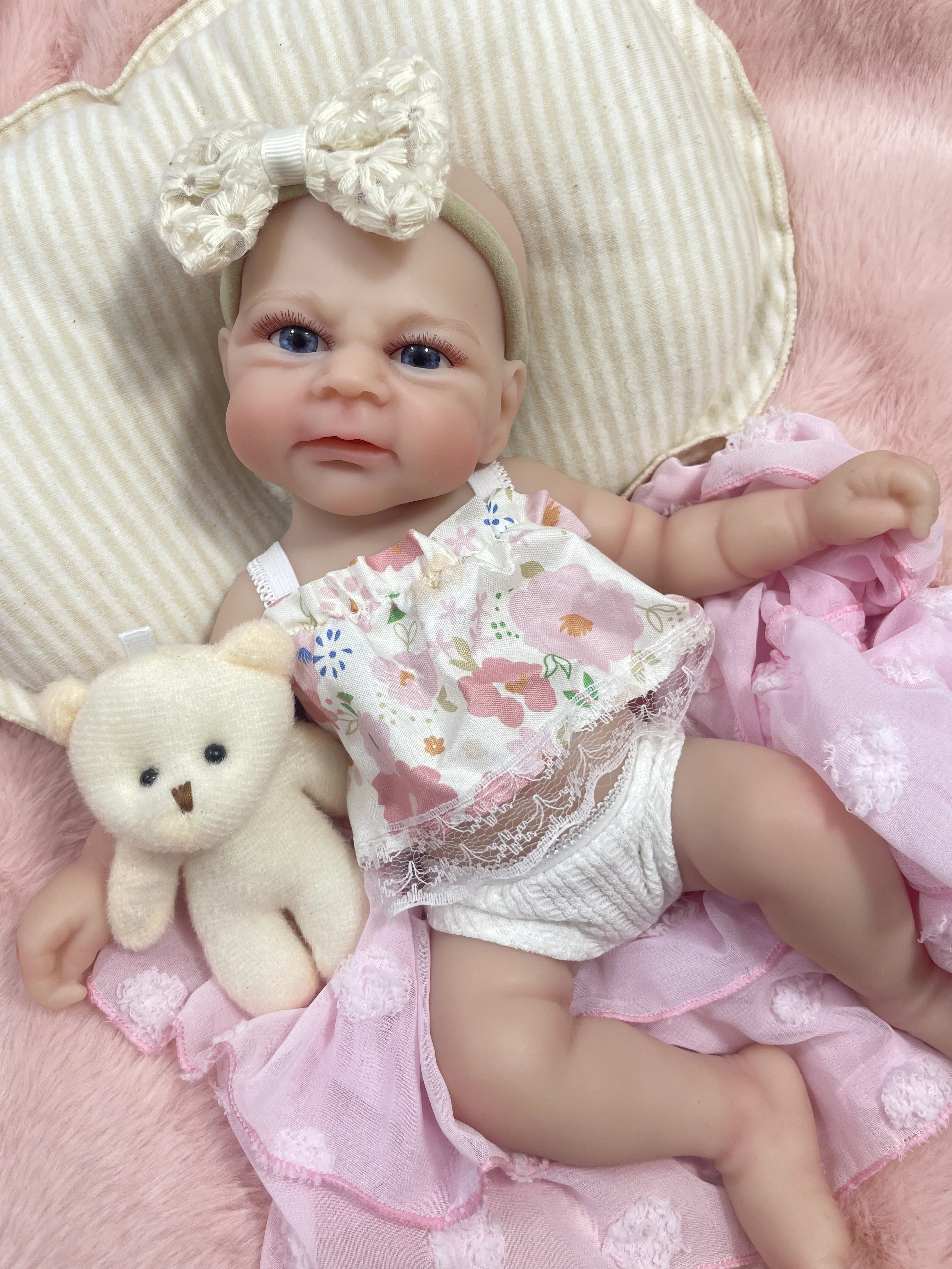 Muñeca Reborn de silicona Elijah, suave y flexible, para niñas - imagen 3