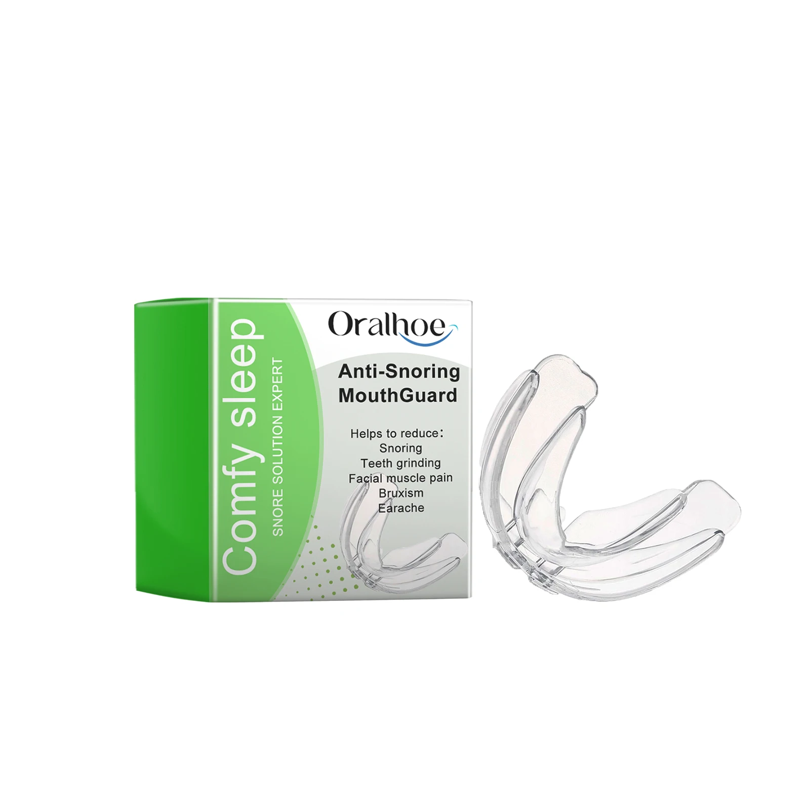 Oralhoe dispositivo anti-ronquidos oral para dormir, dentales