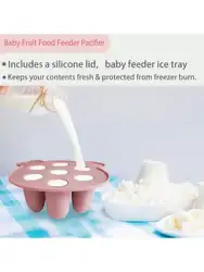 Bandeja de cubitos hielo oso silicona para bebés calidad alimentaria