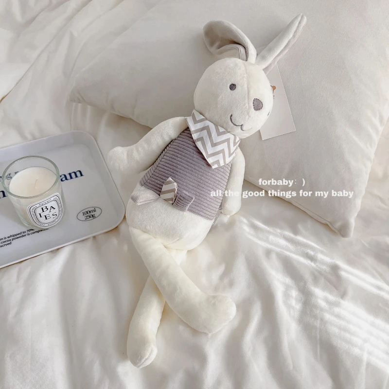 Peluche calmante para bebé conejito masticable y compañero de dormir