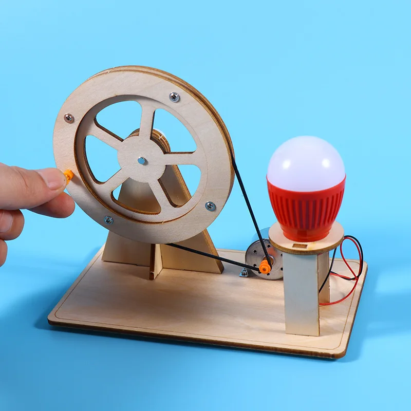 Generador manual infantil: kit de ciencias para aprender creando - imagen 2