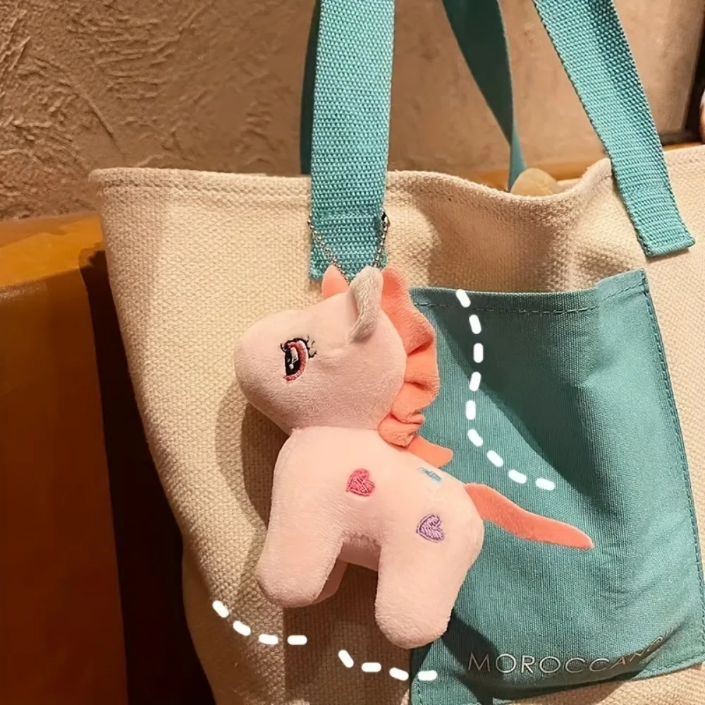 Llavero de peluche unicornio mini para mochila y llaves - imagen 5