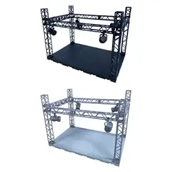 Escenario para figuras de acción y coches a escala, maqueta