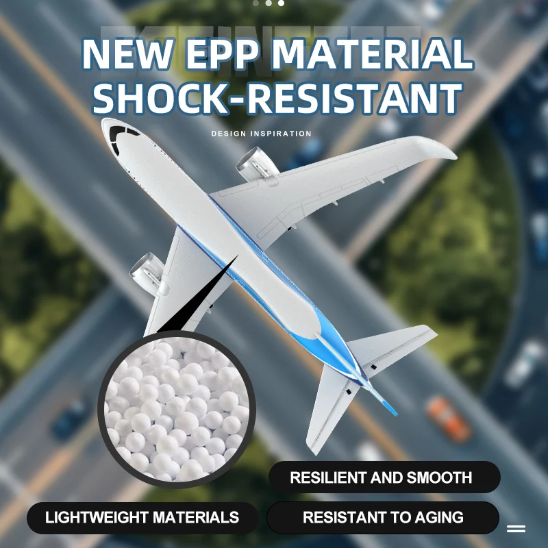 Avión RC de espuma EPP de ala fija con planeador para principiantes - imagen 2