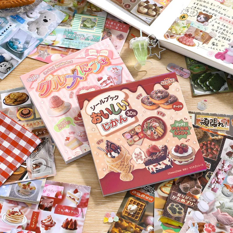 Pegatinas retro de sushi para scrapbooking infantiles y manualidades - imagen 5