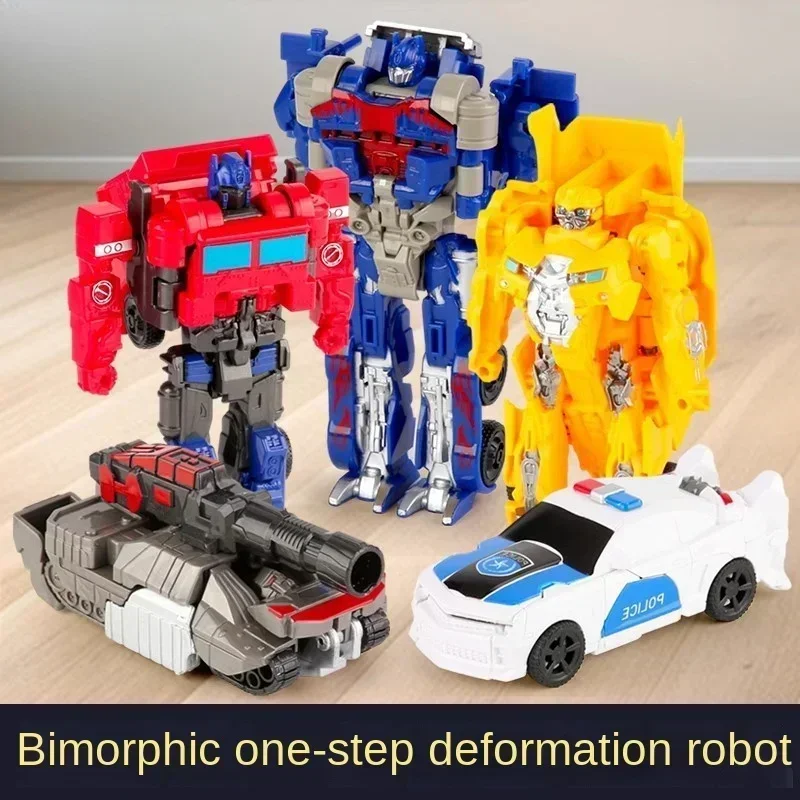 Coche robot transformable – Juguete estilo anime para niños - imagen 3