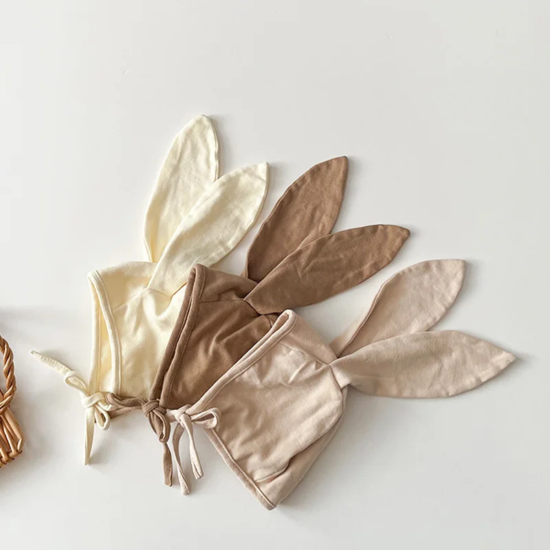 Gorrito para bebé con orejas de conejo y estilo otoñal - imagen 2