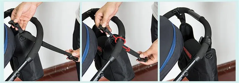 Bolsa colgante para cochecito