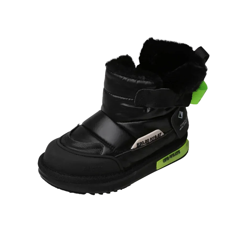 Botas nieve infantiles impermeables – Forro polar suela antideslizante - imagen 5