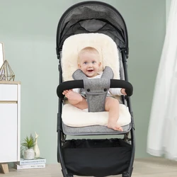 Cojín de asiento suave para cochecito de bebé – Confort invierno