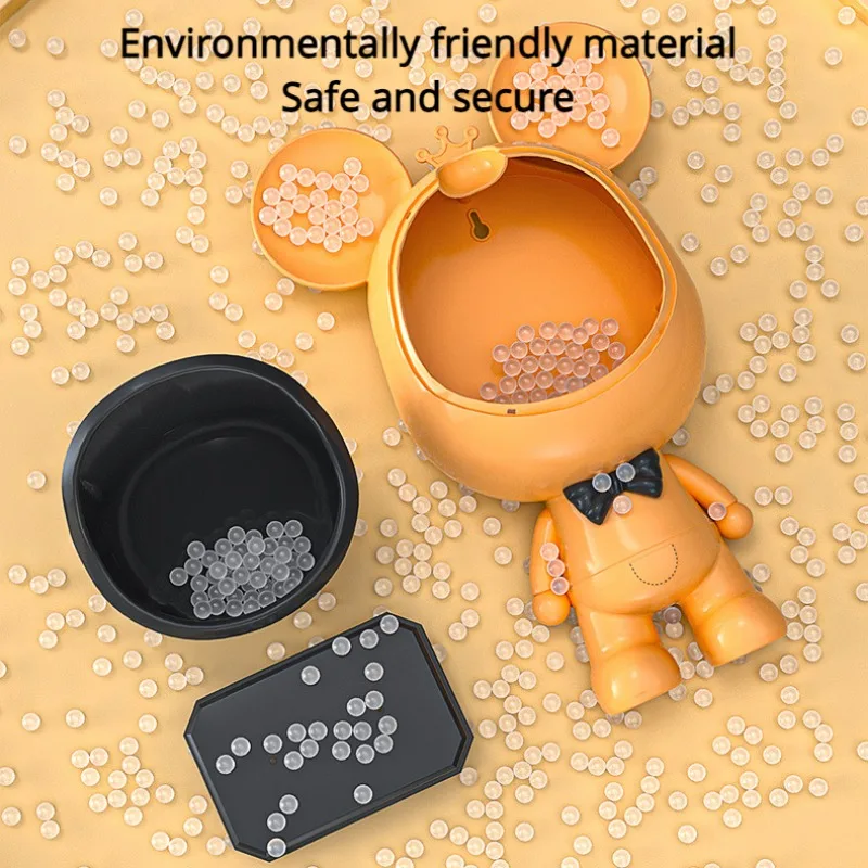 Detalle del diseño de animal del orinal infantil