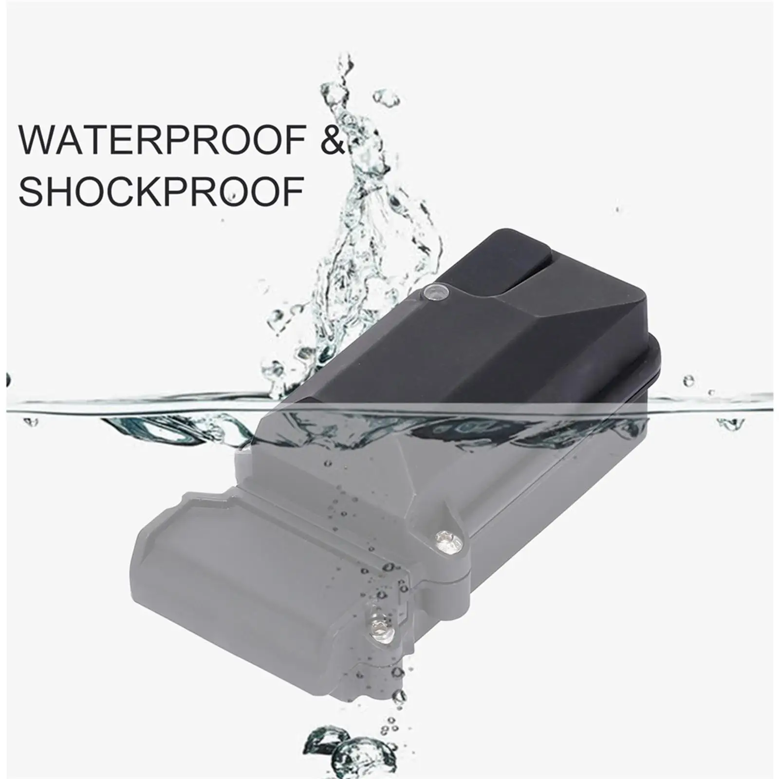 Protector impermeable de caja plástica para receptor RC - imagen 2