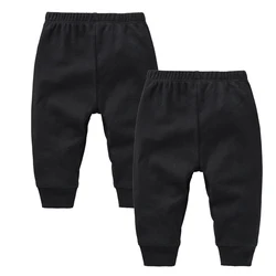 Kavkas pantalones elásticos de algodón para bebé niña primavera-otoño