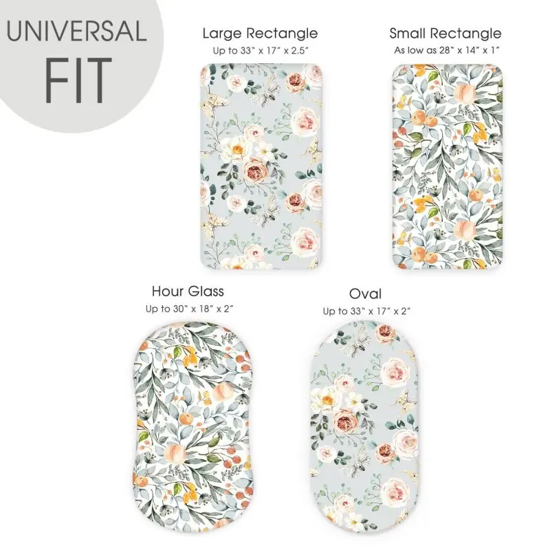 Funda de cuna suave estampada, tejido para colchón de bebé - imagen 4