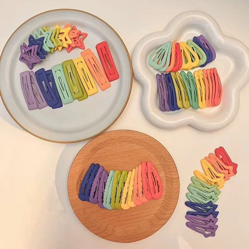 Set de 14 pasadores de pelo caramelo para niños – Accesorios infantiles estilo coreano - imagen 5