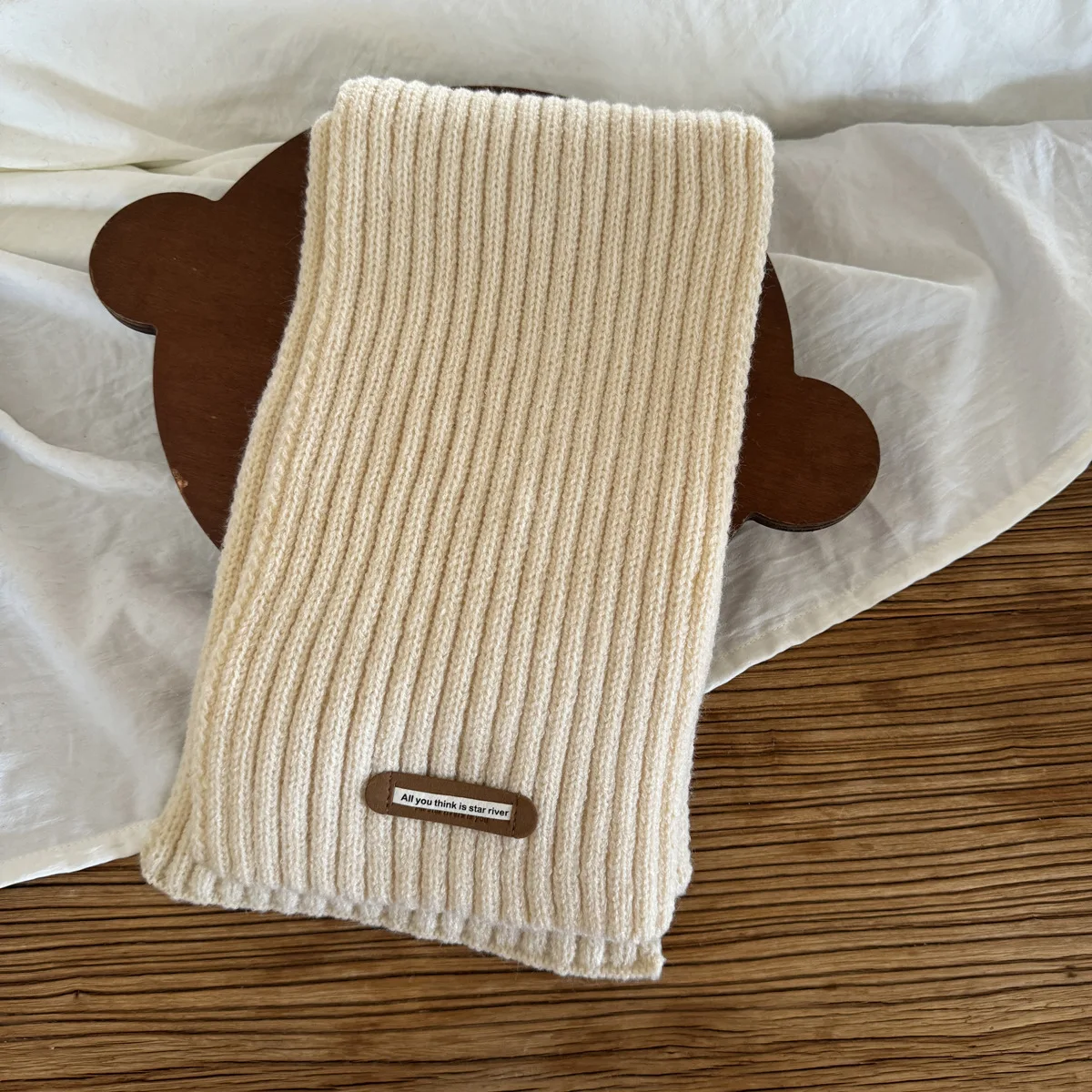 Bufanda de lana para niños y niñas – Invierno cálida y suave - imagen 3